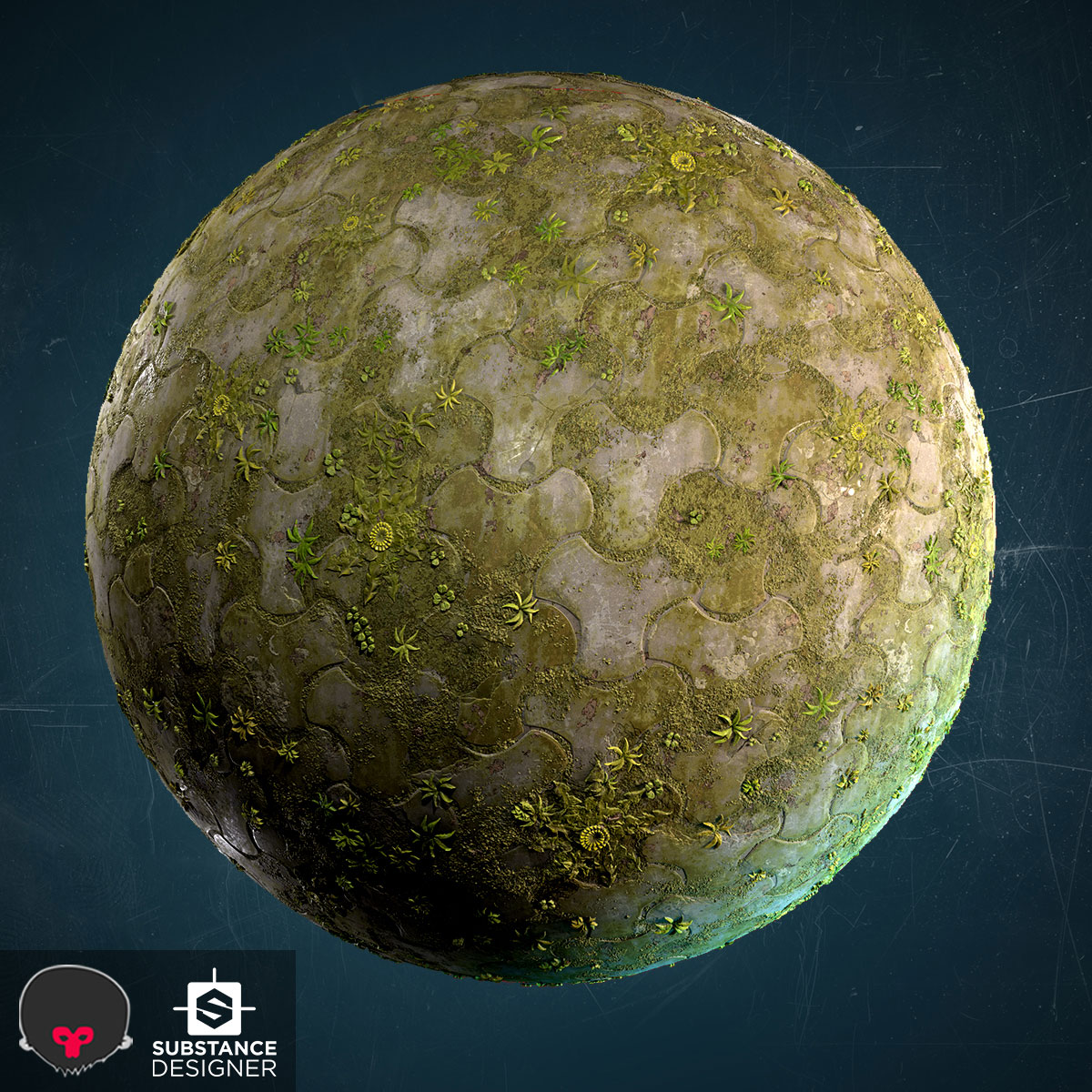 Overgrown bricks by
                InkyPolygon